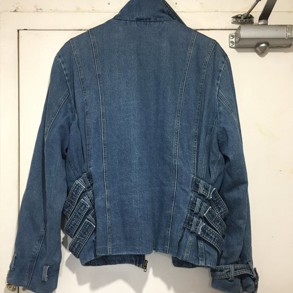 VINTAGE FADED GLORY DENIM JACKETS SIZE 2X (18W/20W) - Picture 3 of 9